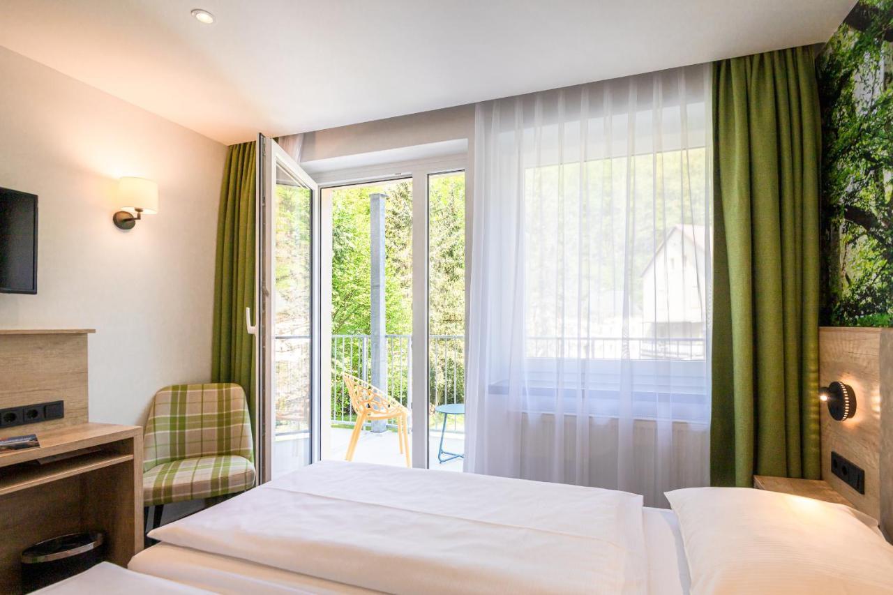 באד שאנדאו Hotel Garni Grundmuehle מראה חיצוני תמונה