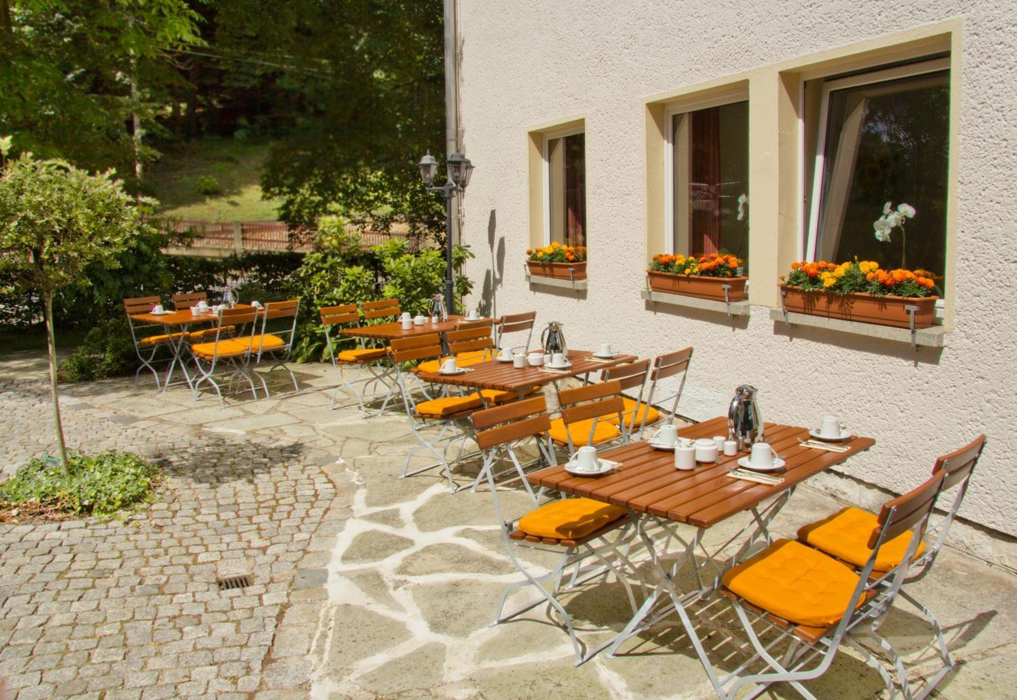 באד שאנדאו Hotel Garni Grundmuehle מראה חיצוני תמונה
