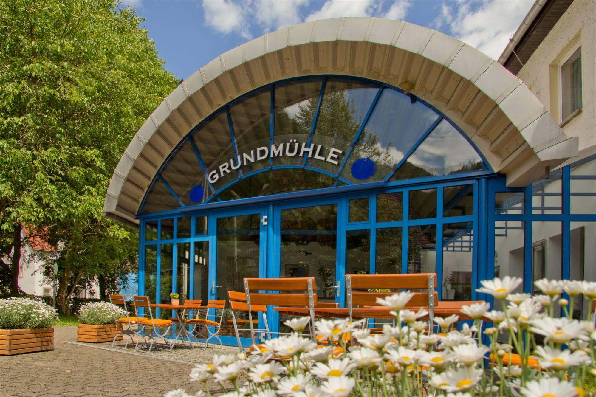 באד שאנדאו Hotel Garni Grundmuehle מראה חיצוני תמונה