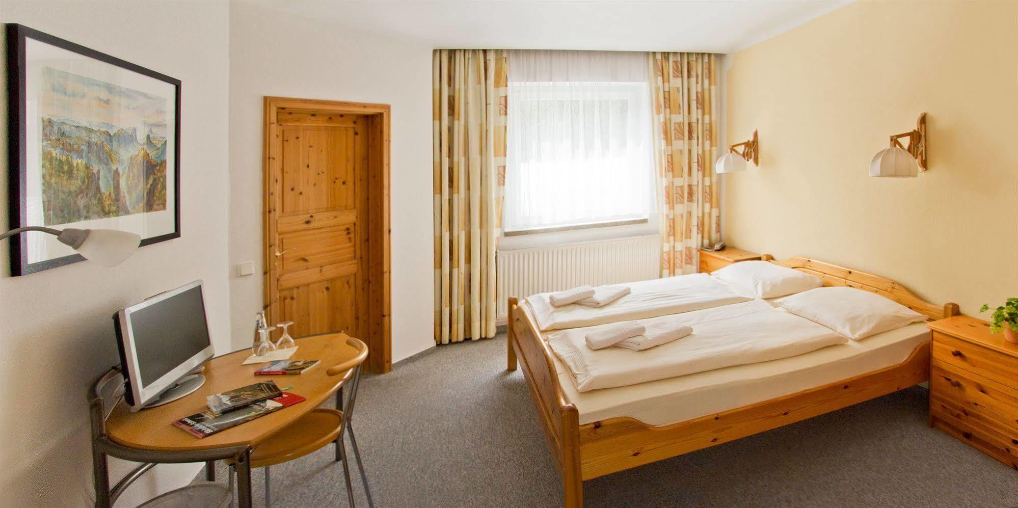 באד שאנדאו Hotel Garni Grundmuehle מראה חיצוני תמונה