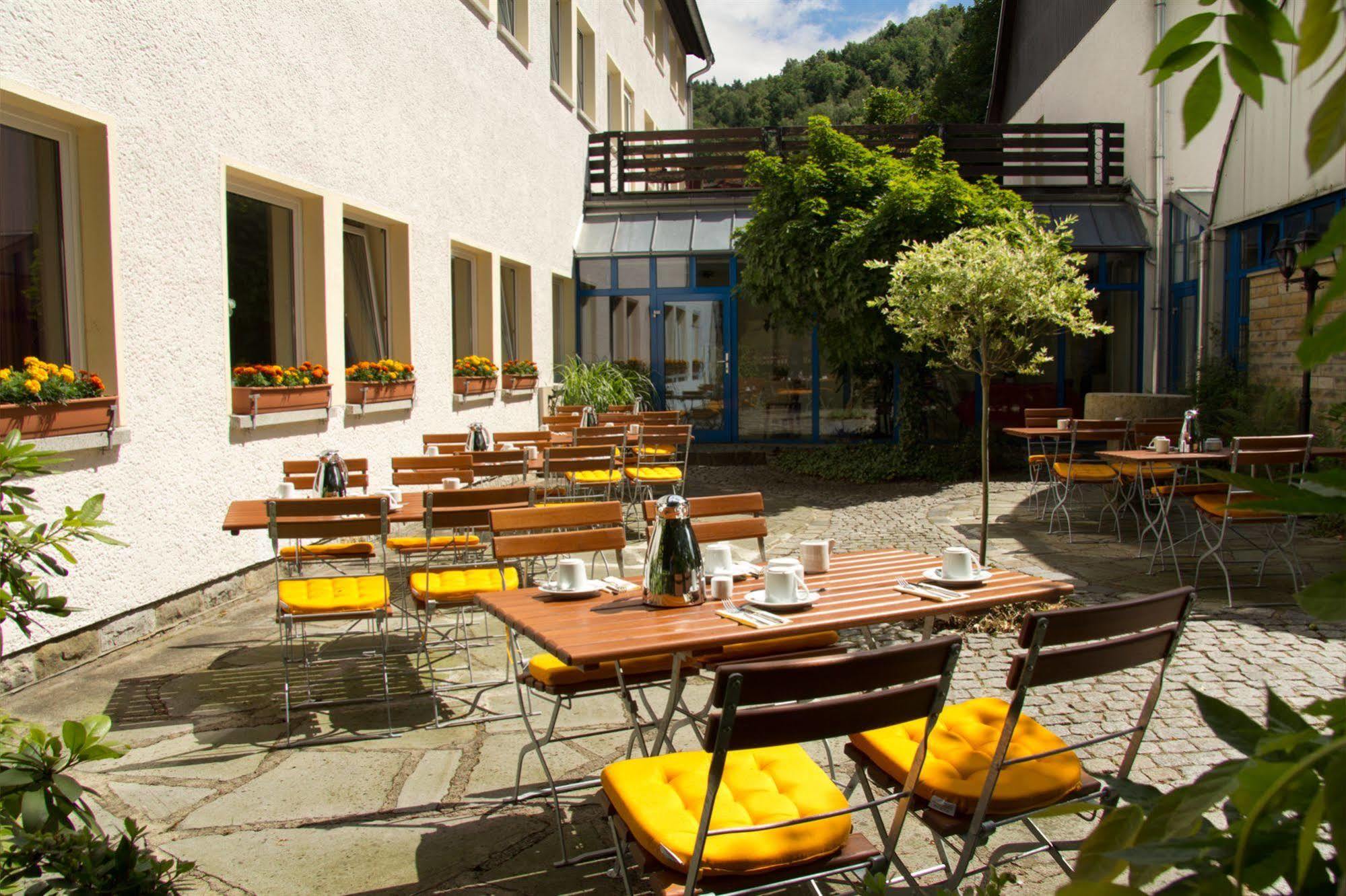 באד שאנדאו Hotel Garni Grundmuehle מראה חיצוני תמונה